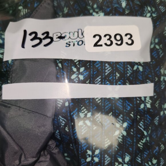 Columbia M Omni-Tech Waterproof Breathable Packable Hooded Jacket Floral Pa - Picture 11 of 11